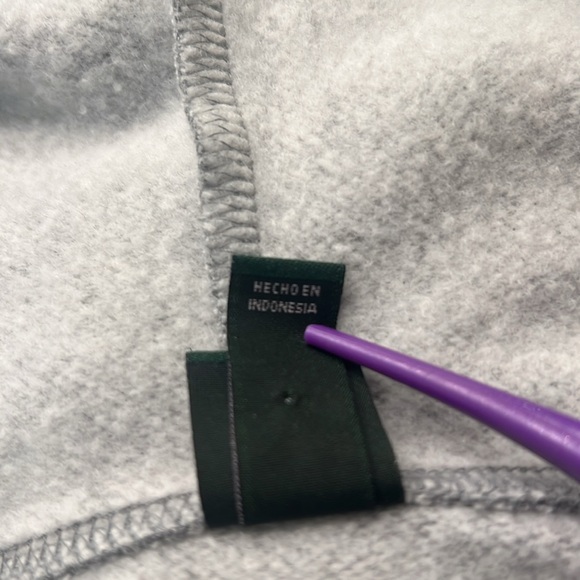 Wild Fable Women’s Gray Cropped Hoodie cotton blend XL - Picture 10 of 12